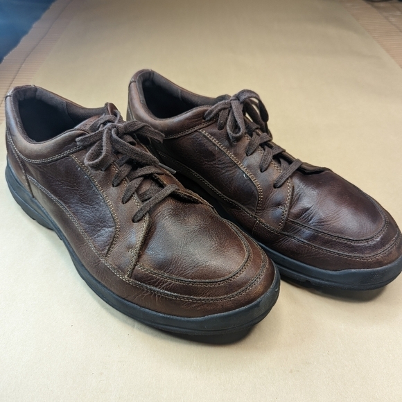 Rockport XCS H79440 Junction Point Brown Leather Oxford Shoes Men\'s Size 13 main image 6